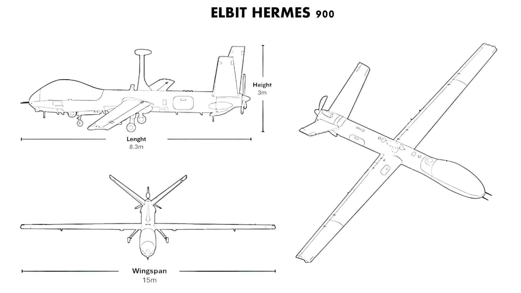 Singapore Air Force Debuts Hermes 900 At Airshow