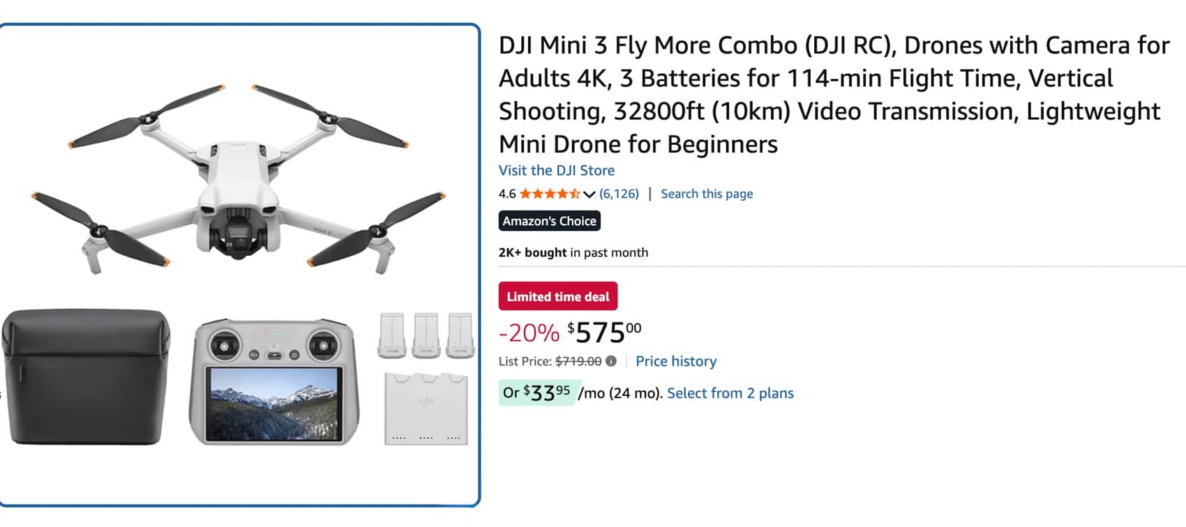 Dji Mini 3 Is The Perfect First Drone And It’s On Sale