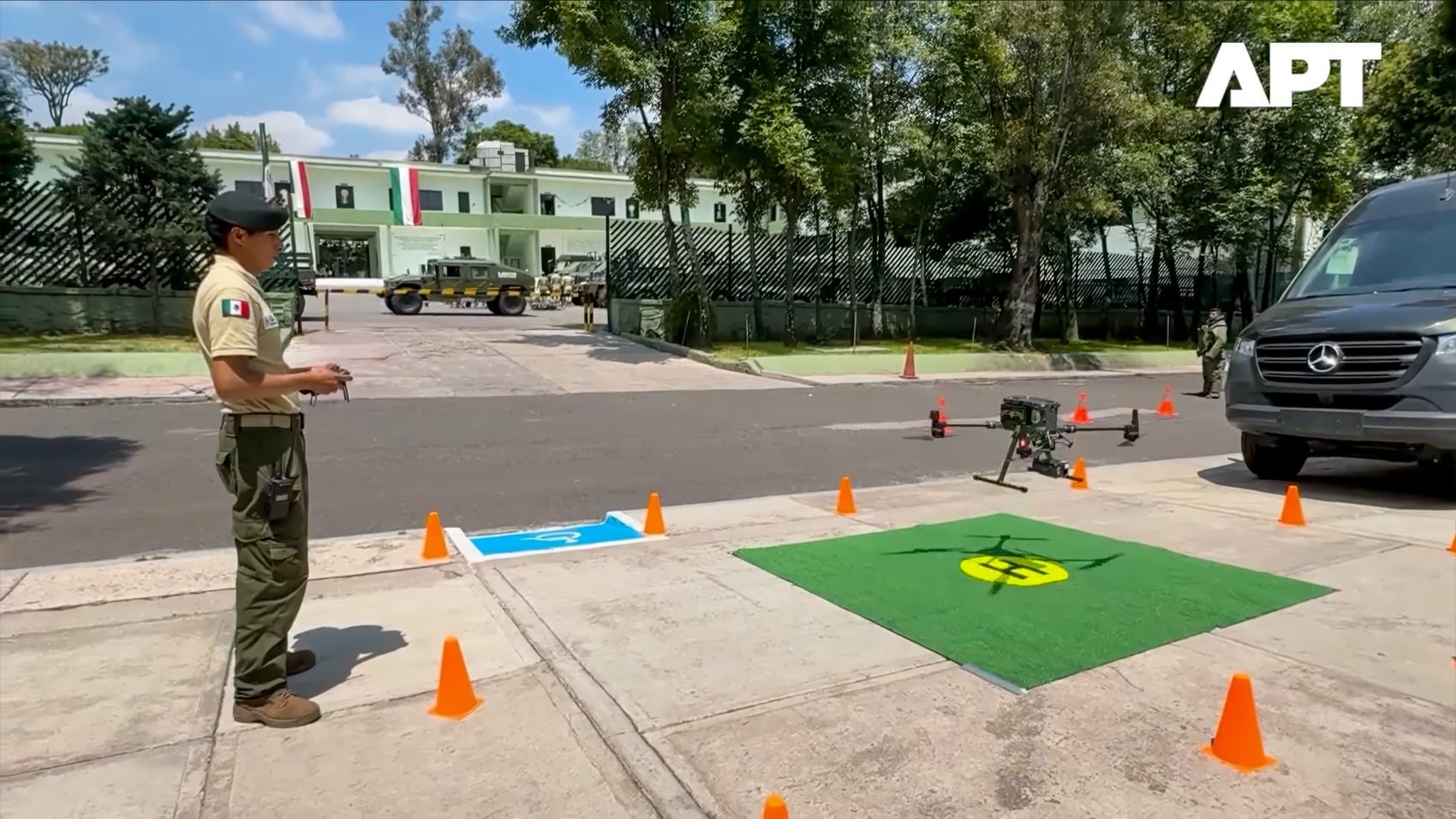 Mexico Deploys Anti Drone Shield For World Cup