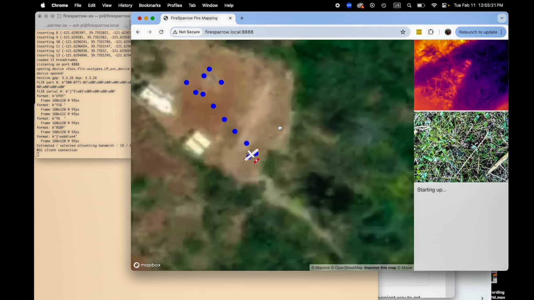 San Bernardino County Tests Firesparrow Drone