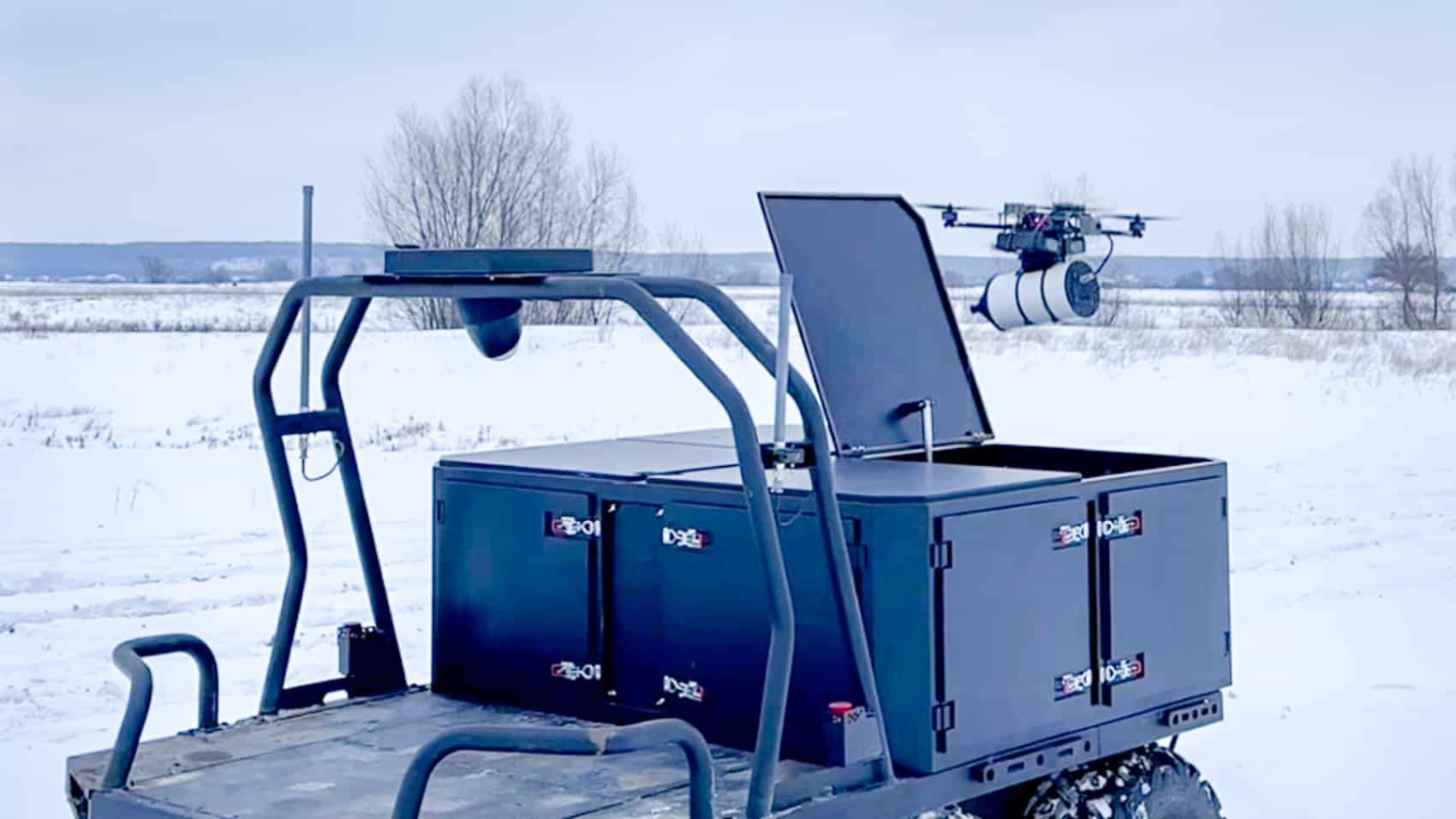 Ukraine Upgrades Ratel H With Fiber Optic Drone Launcher