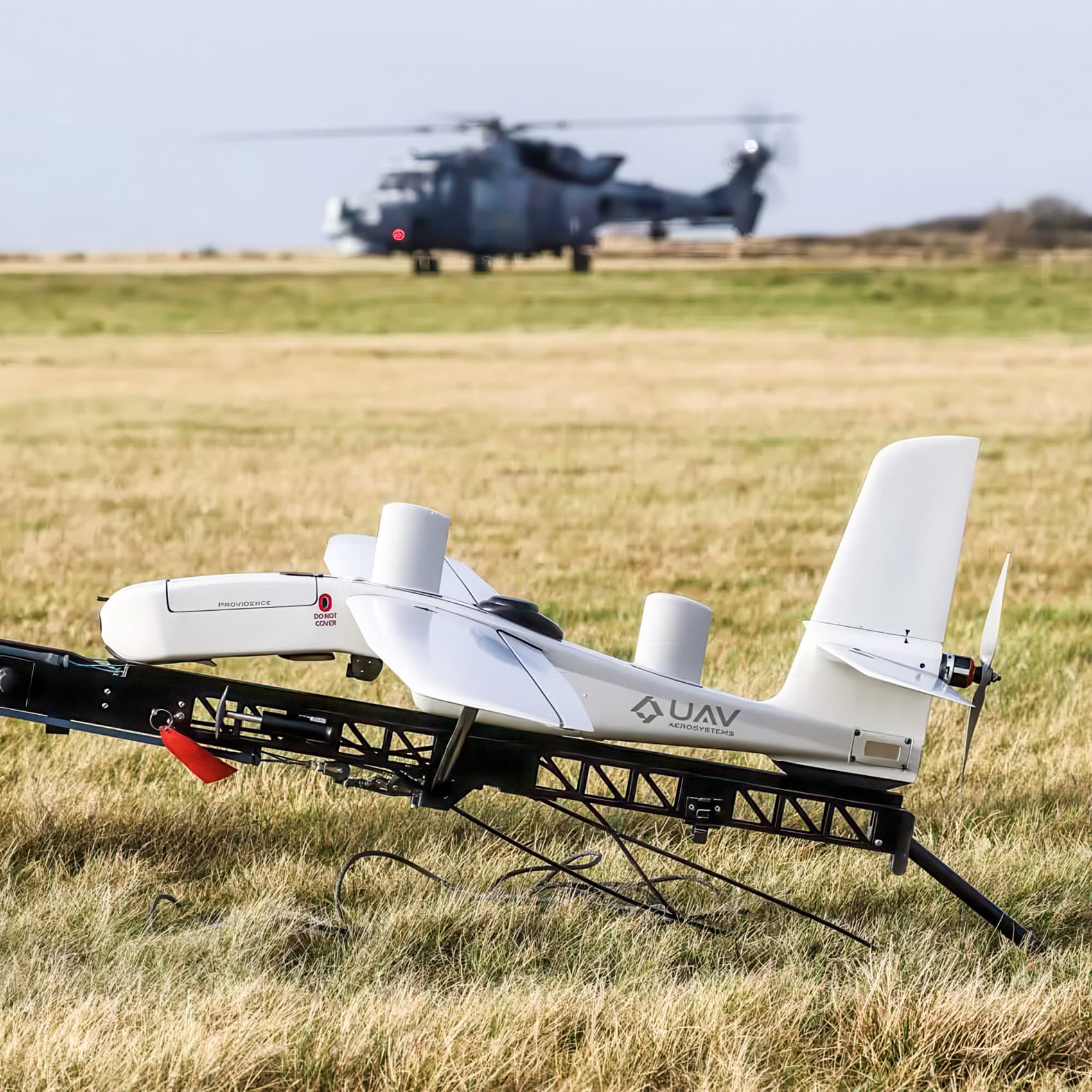 Rn Wildcat Shows Live Drone Targeting In Flight Trials