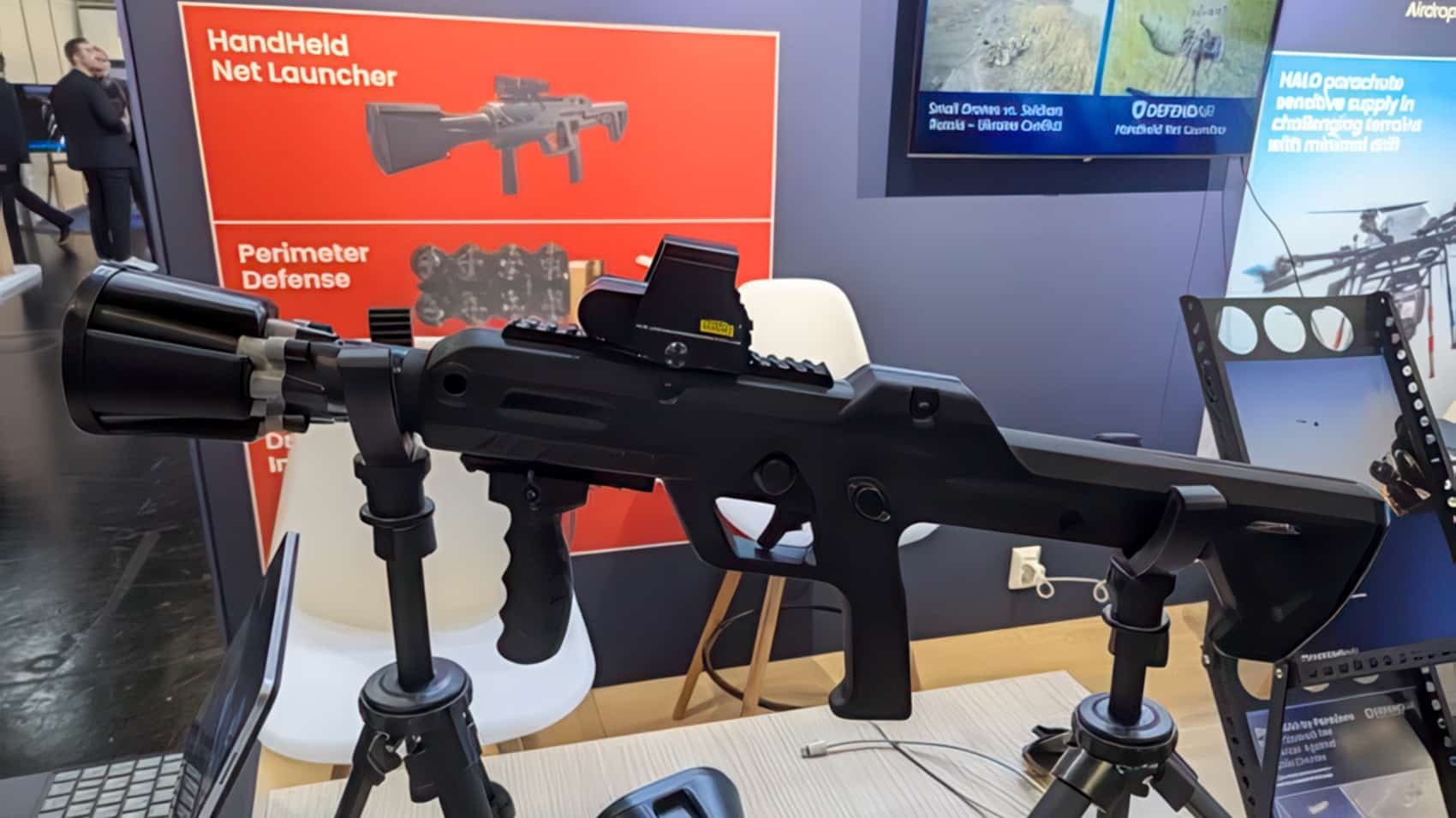 Parazero Unveils Defendair Net Gun At Enforce Tac