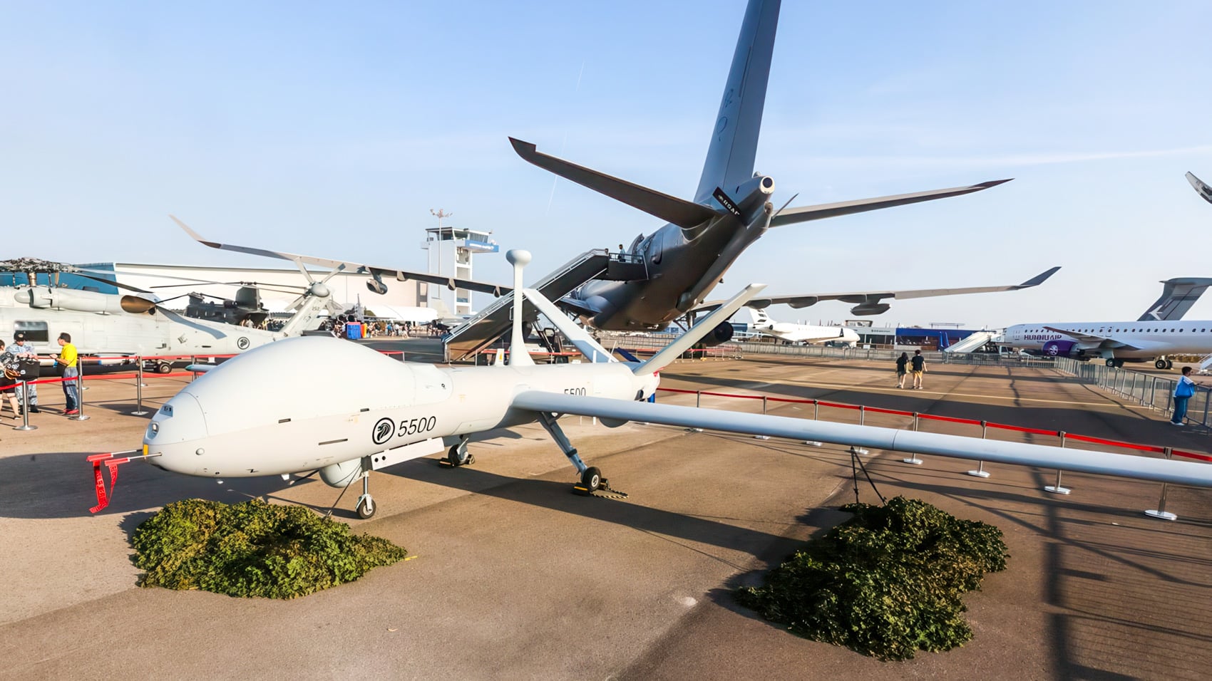 Singapore Air Force Debuts Hermes 900 At Airshow