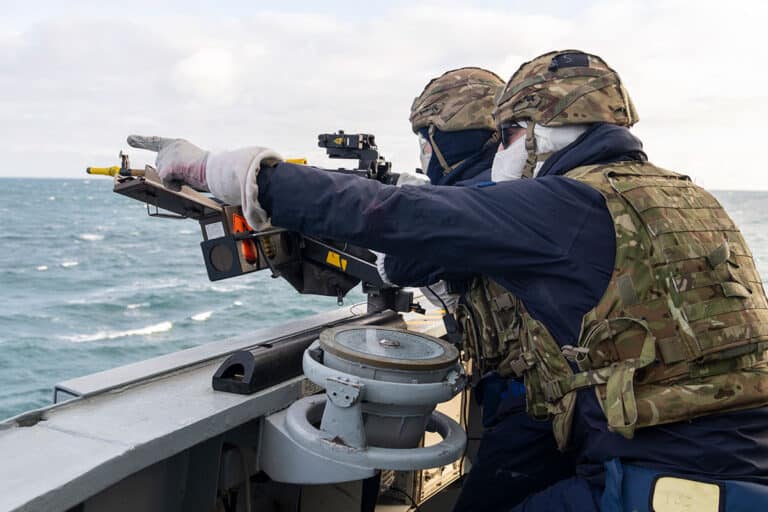 Hms Duncan Takes On Drone Swarms And Wins