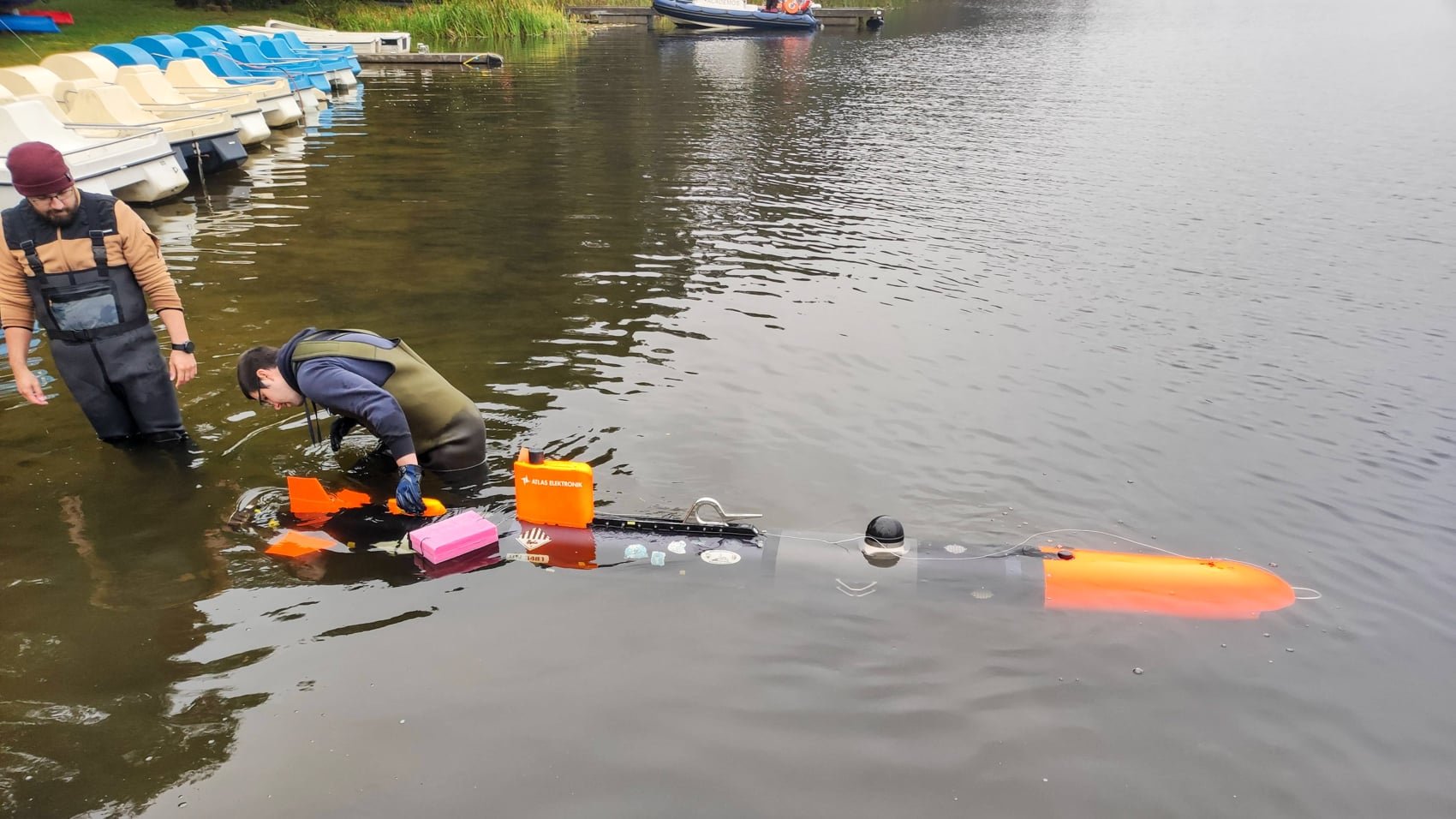 Eda Advances Swarming Underwater Drone Tech