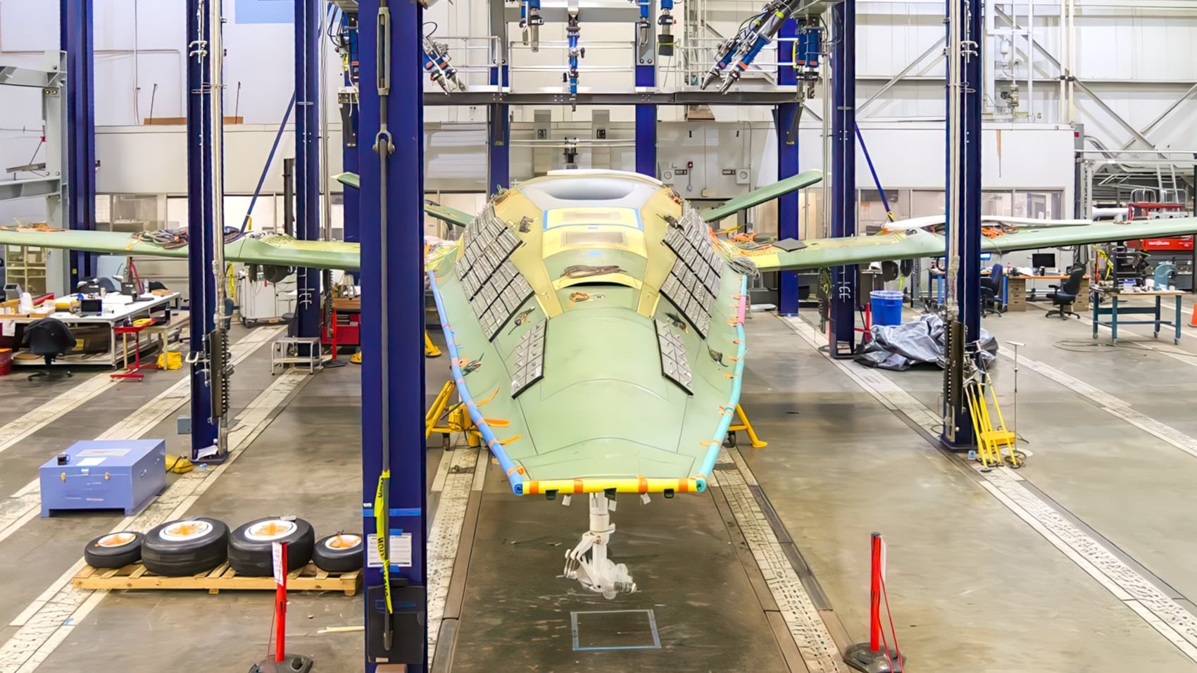 U.s. Navy Mq-25A Completes First Autonomous Taxi