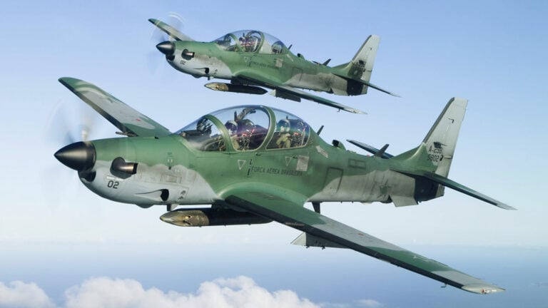The A-29 Super Tucano Just Got An Ai Brain For Hunting Drones