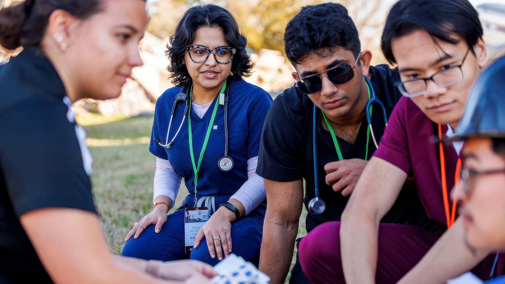 Drones Fly Over Texas A&Amp;M'S Mock Disaster City In Mass Casualty Drill