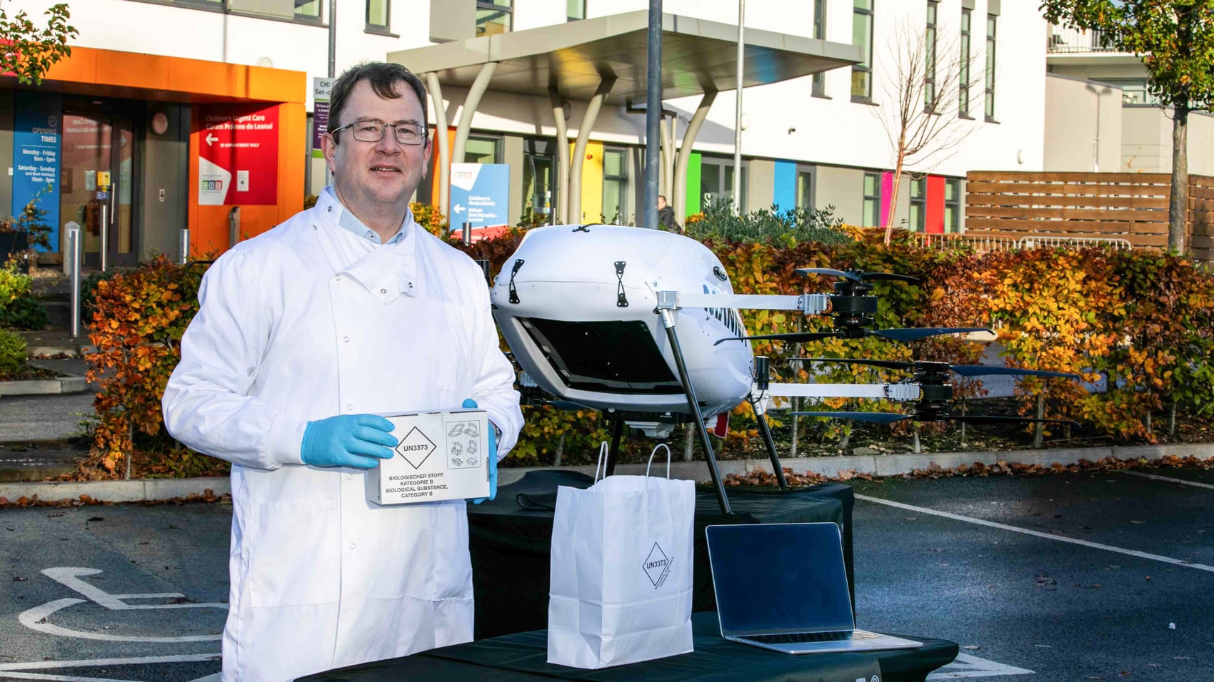 Irish Startup Manna Simulates Blood Delivery Between Dublin Hospitals
