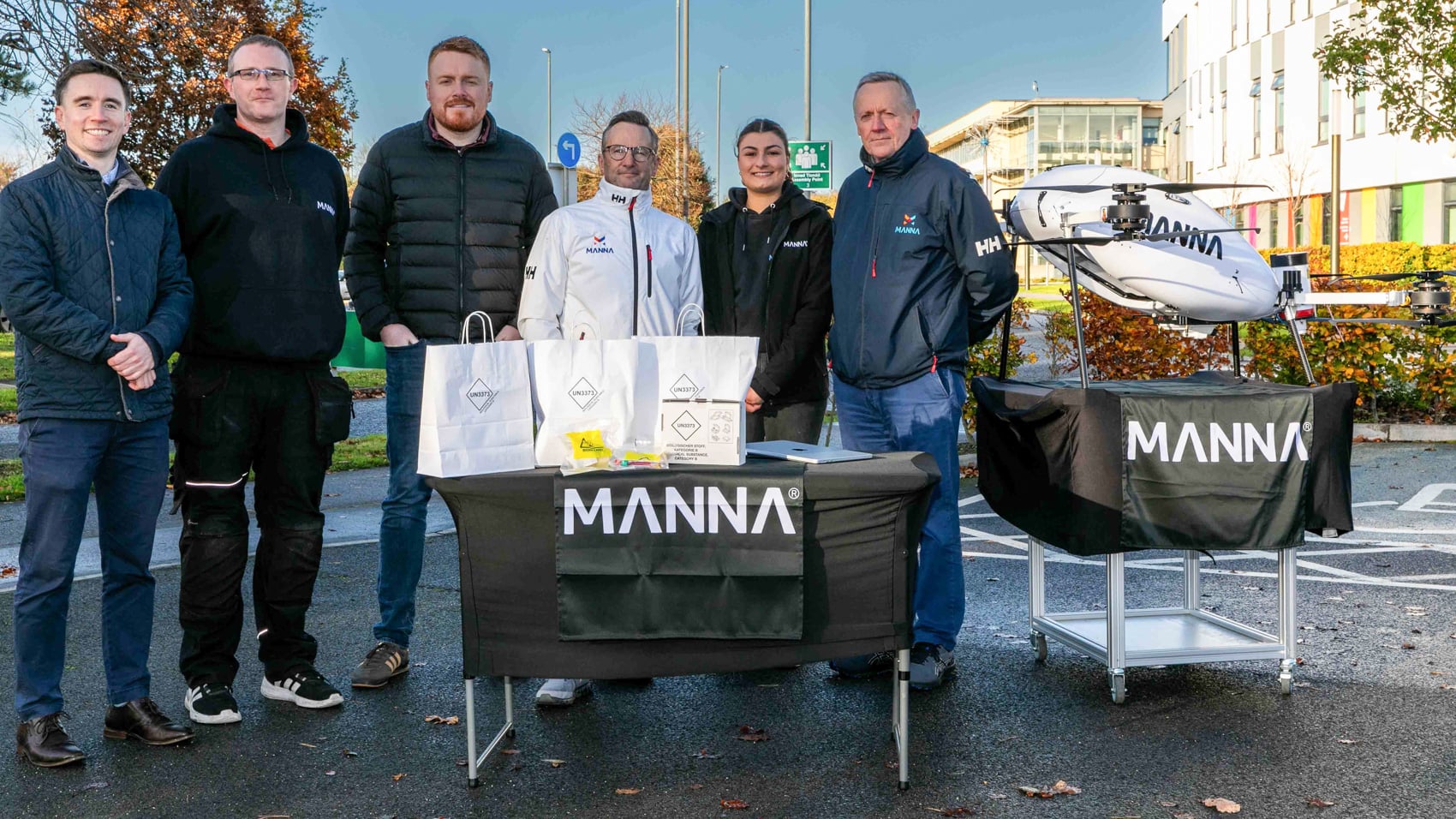 Irish Startup Manna Simulates Blood Delivery Between Dublin Hospitals