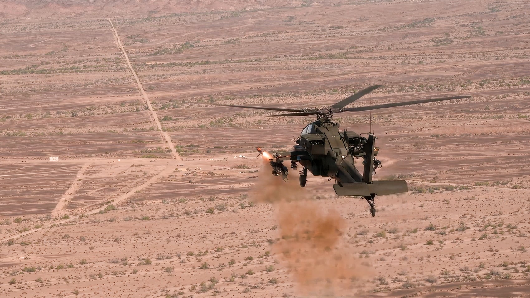 Army Launches Altius-700 Drone From An Apache In Under Six Months