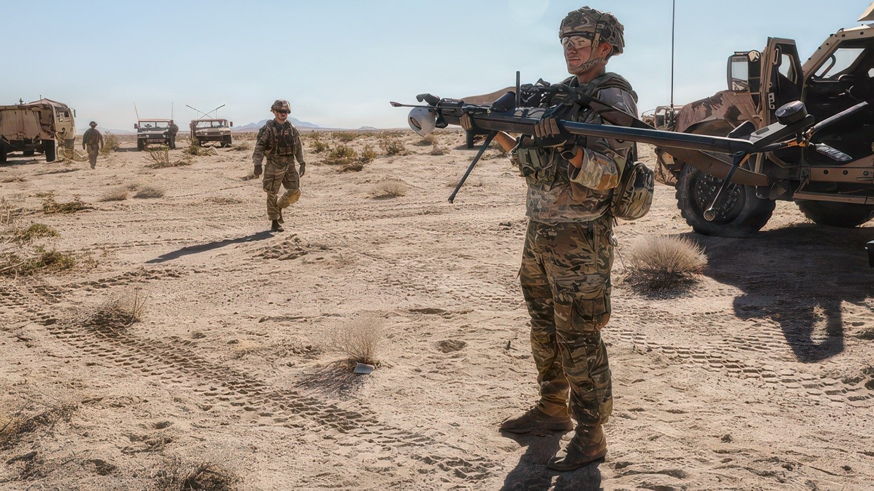The U.s. Army Wants 340,000 Drones. Fort Irwin Got Four.