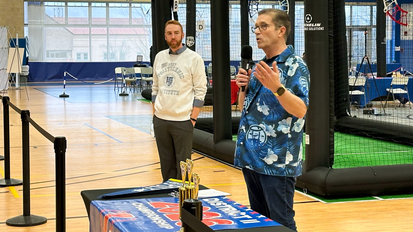 16 Teams Battle For Drone Soccer Title At Suny Poly