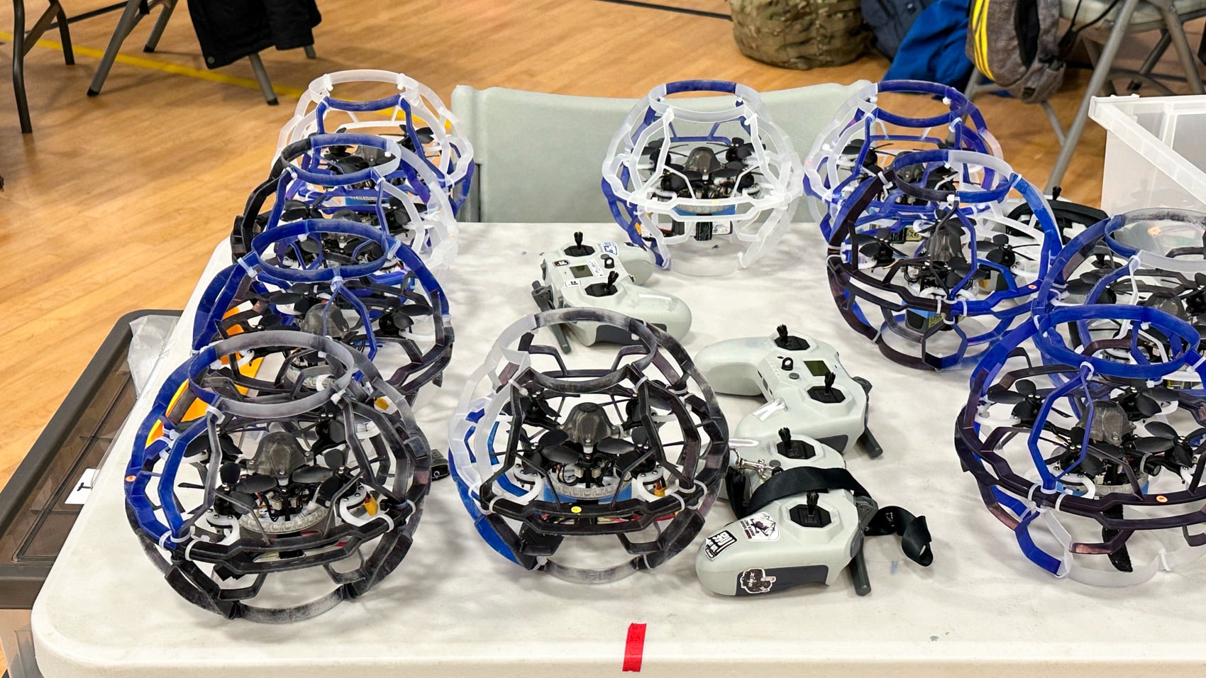 16 Teams Battle For Drone Soccer Title At Suny Poly