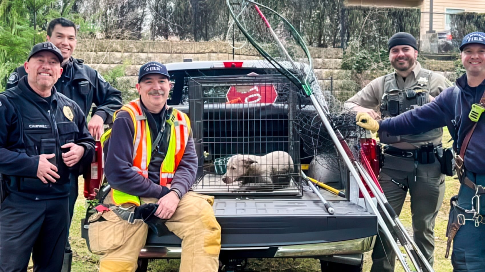 Thermal Drone Pulls Injured Dog From Oregon Pond