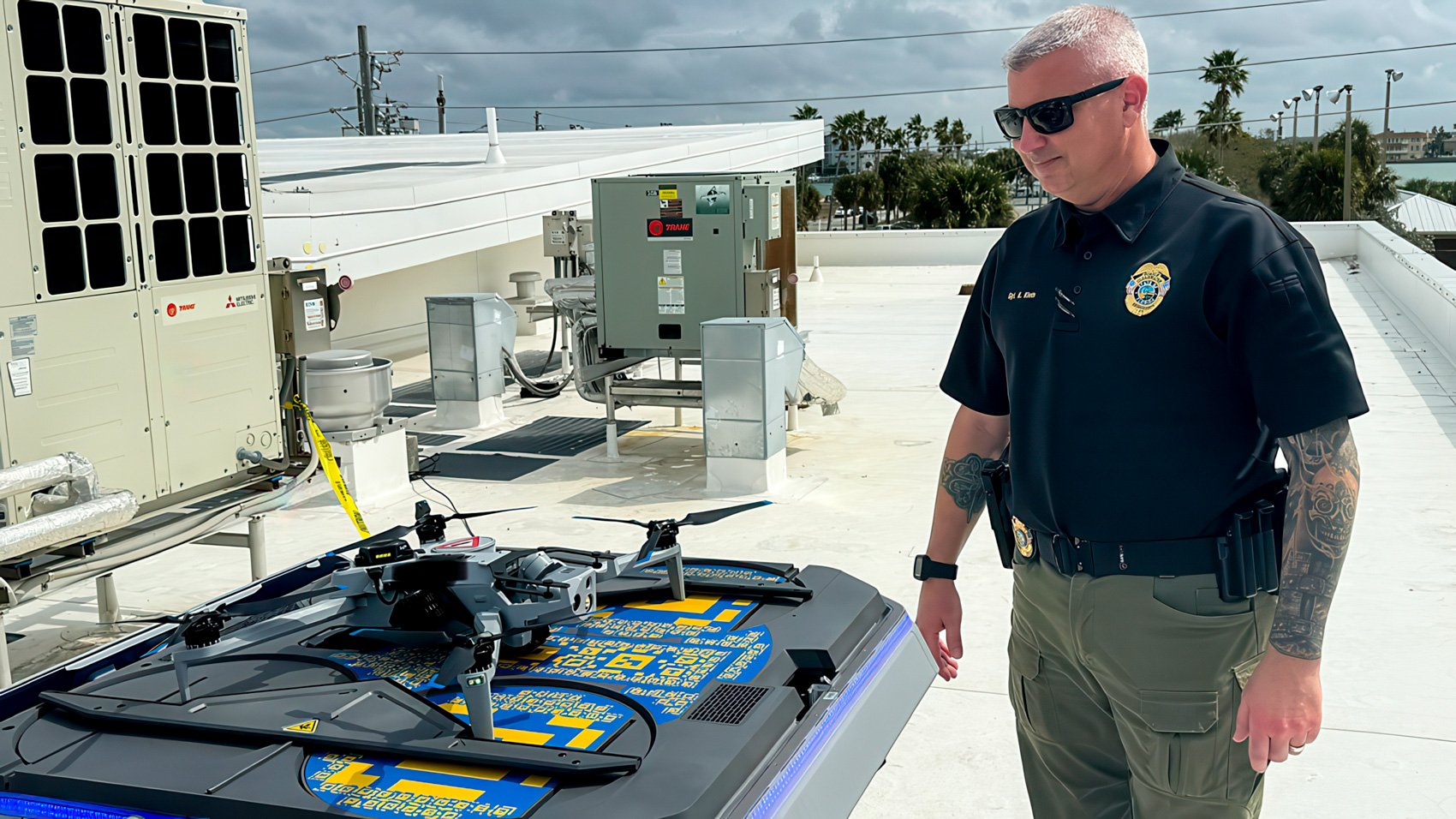 Clearwater Police Launch Skydio Drone Program For Spring Break