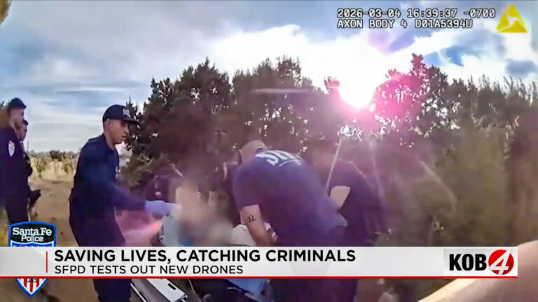 A Santa Fe Drone Found An Unconscious Man In Four Minutes