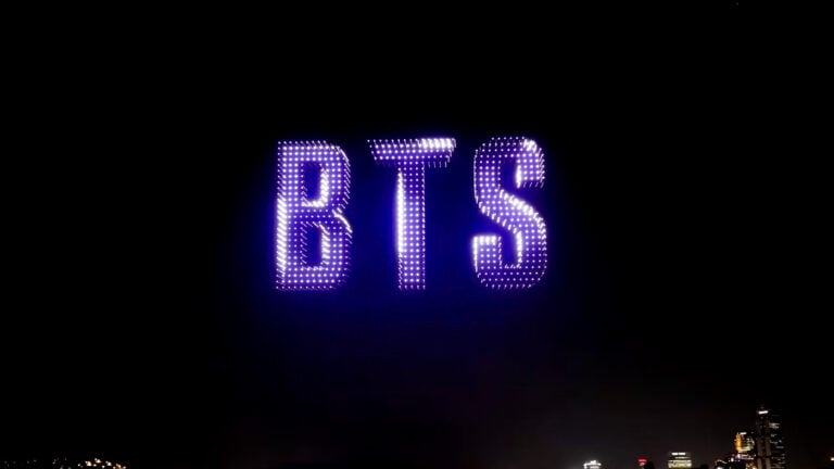 2,000 Drones Drew Bts Over Seoul For Their Comeback