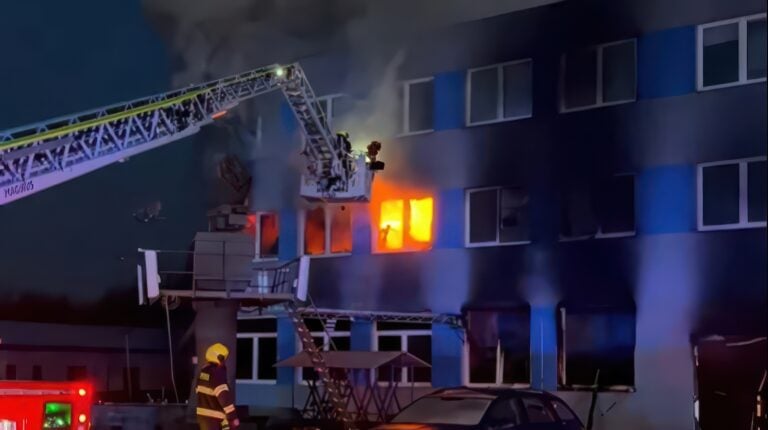 Masked Attackers Burn Ukrainian Thermal Imaging Factory In Czech Republic