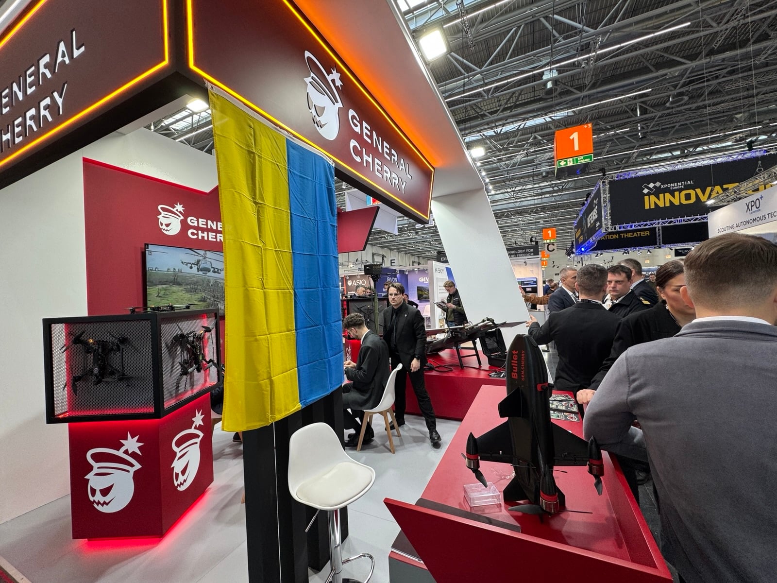 General Cherry Built Ukraine'S Counter-Drone Stack From Scratch. Now It'S Selling To The World. 1 Ukraine'S Drone Industry Arrives In Düsseldorf, And It Has Receipts