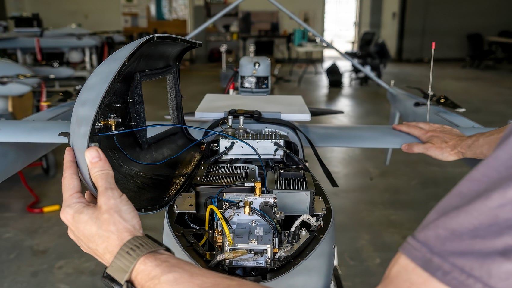 101St Airborne Launches Aerosonde Drone At Jrtc 4 101St Airborne Launches Aerosonde Drone At Jrtc