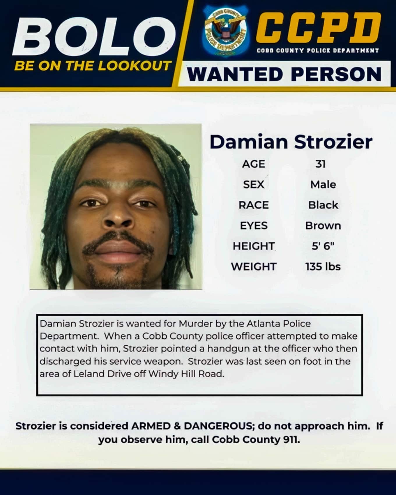 Cobb Police Deploy Skydio Drones To Track Murder Suspect In I-75 Corridor