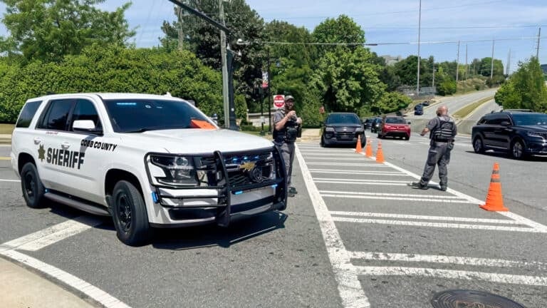 Cobb Police Deploy Skydio Drones To Track Murder Suspect In I-75 Corridor