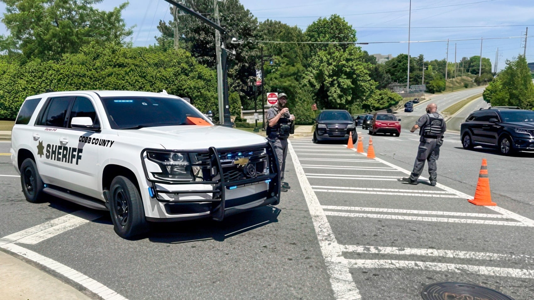 Cobb Police Deploy Skydio Drones To Track Murder Suspect In I-75 Corridor
