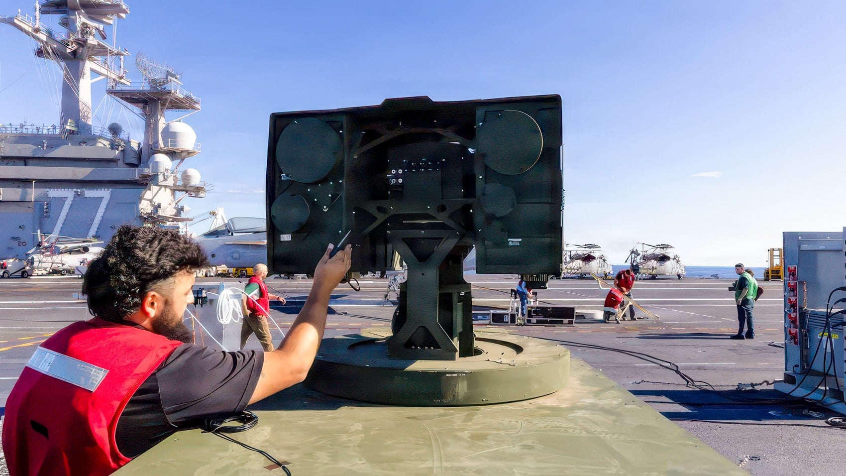 Navy'S First Carrier Laser Test Destroys Multiple Drones