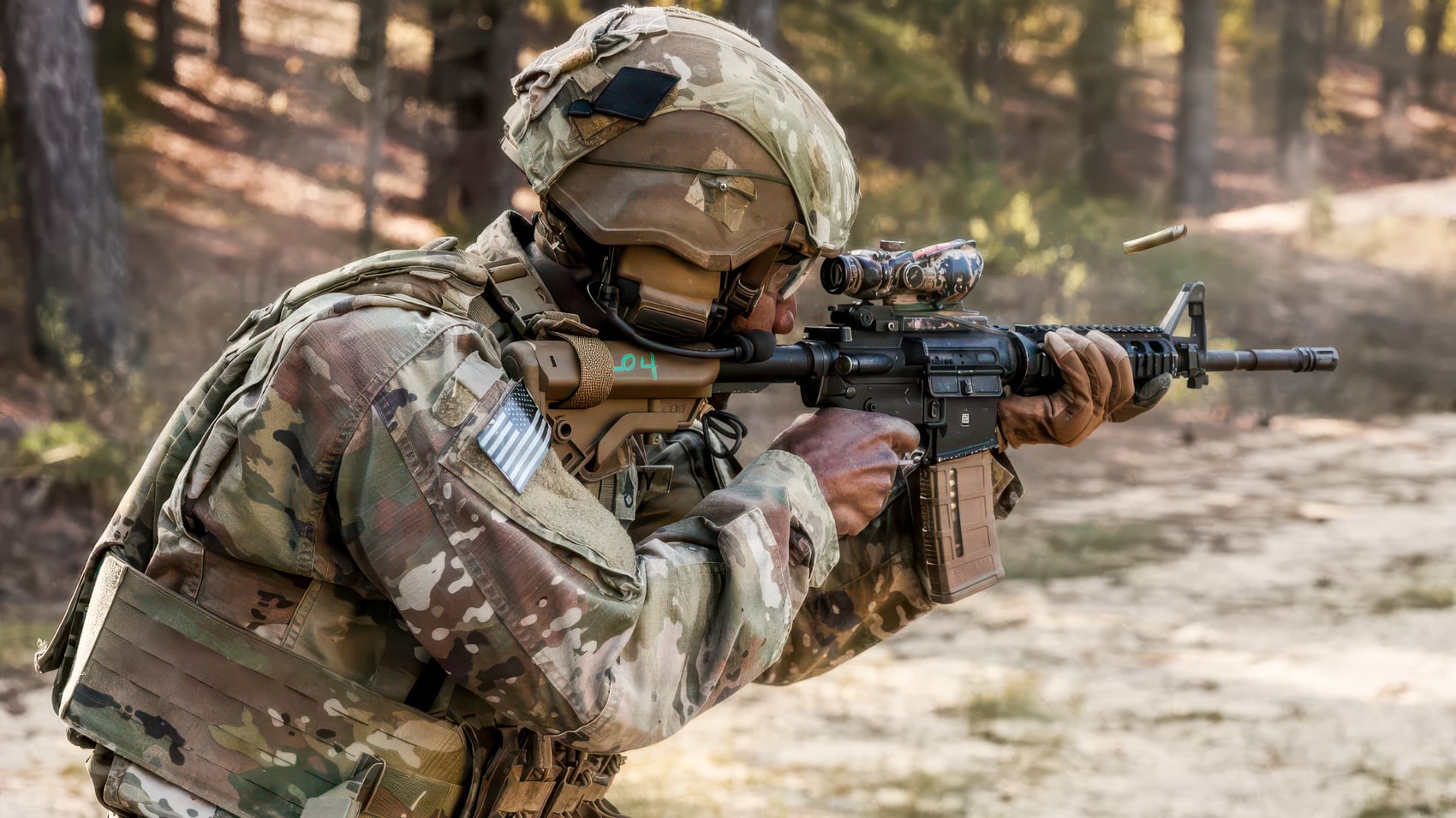 Army Troops Test Anti-Drone Bullets For Standard Rifles