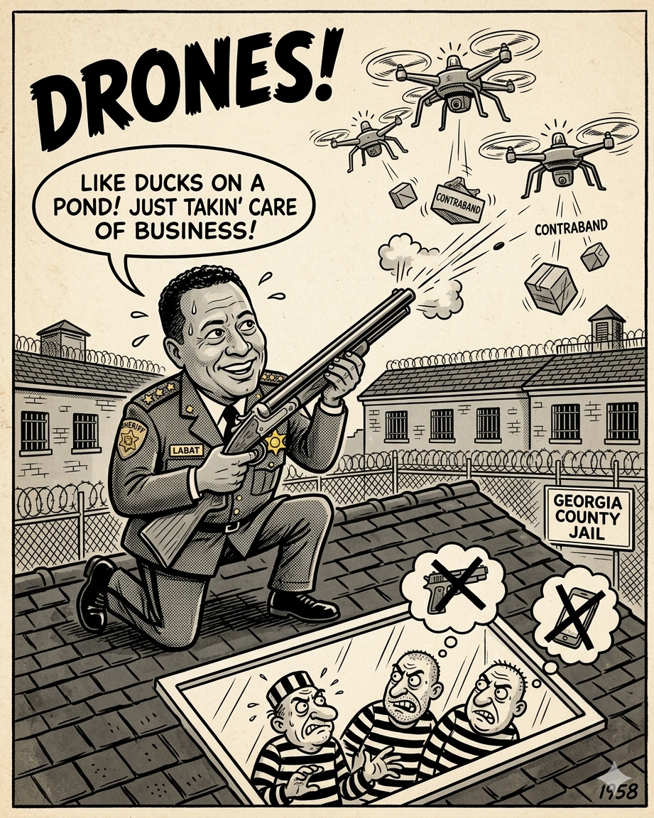 Flock'S Jail Drone Wants To Expand To 19 County-Wide