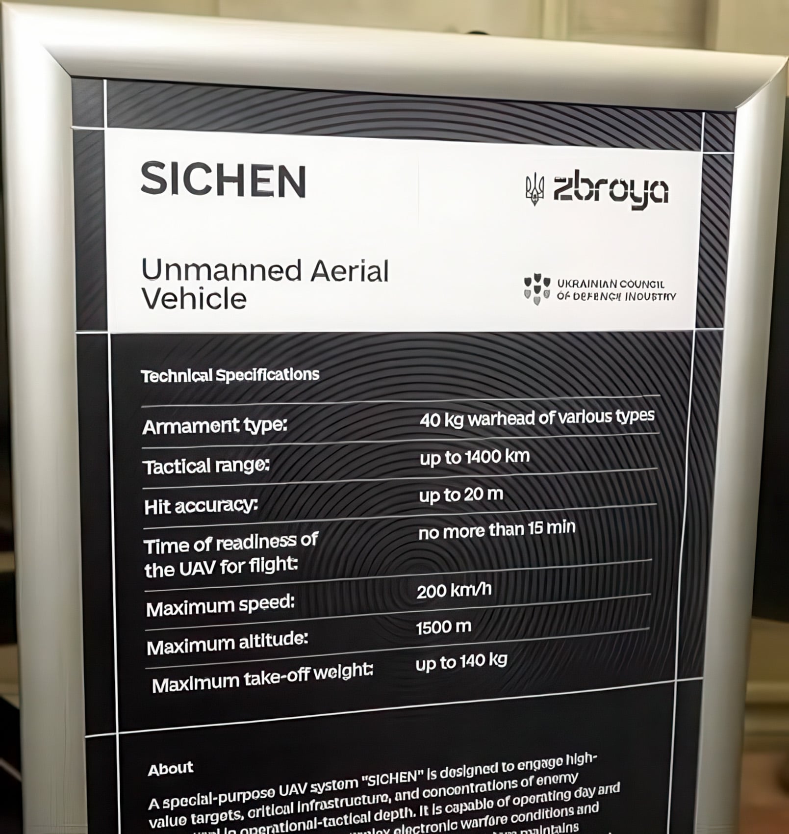 Ukraine Reveals Sichen: 870-Mile Strike Drone Already In Combat