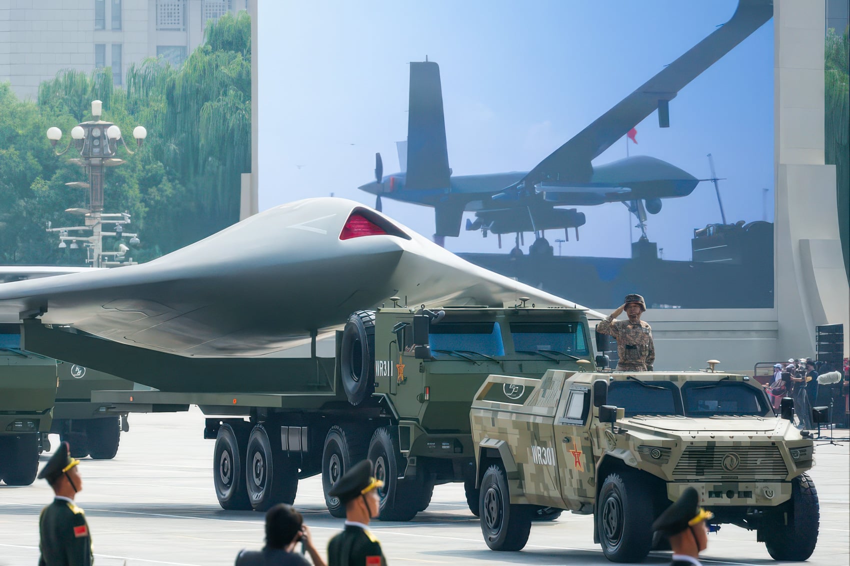 China'S &Quot;Land Aircraft Carrier&Quot; Powers Drones Mid-Flight