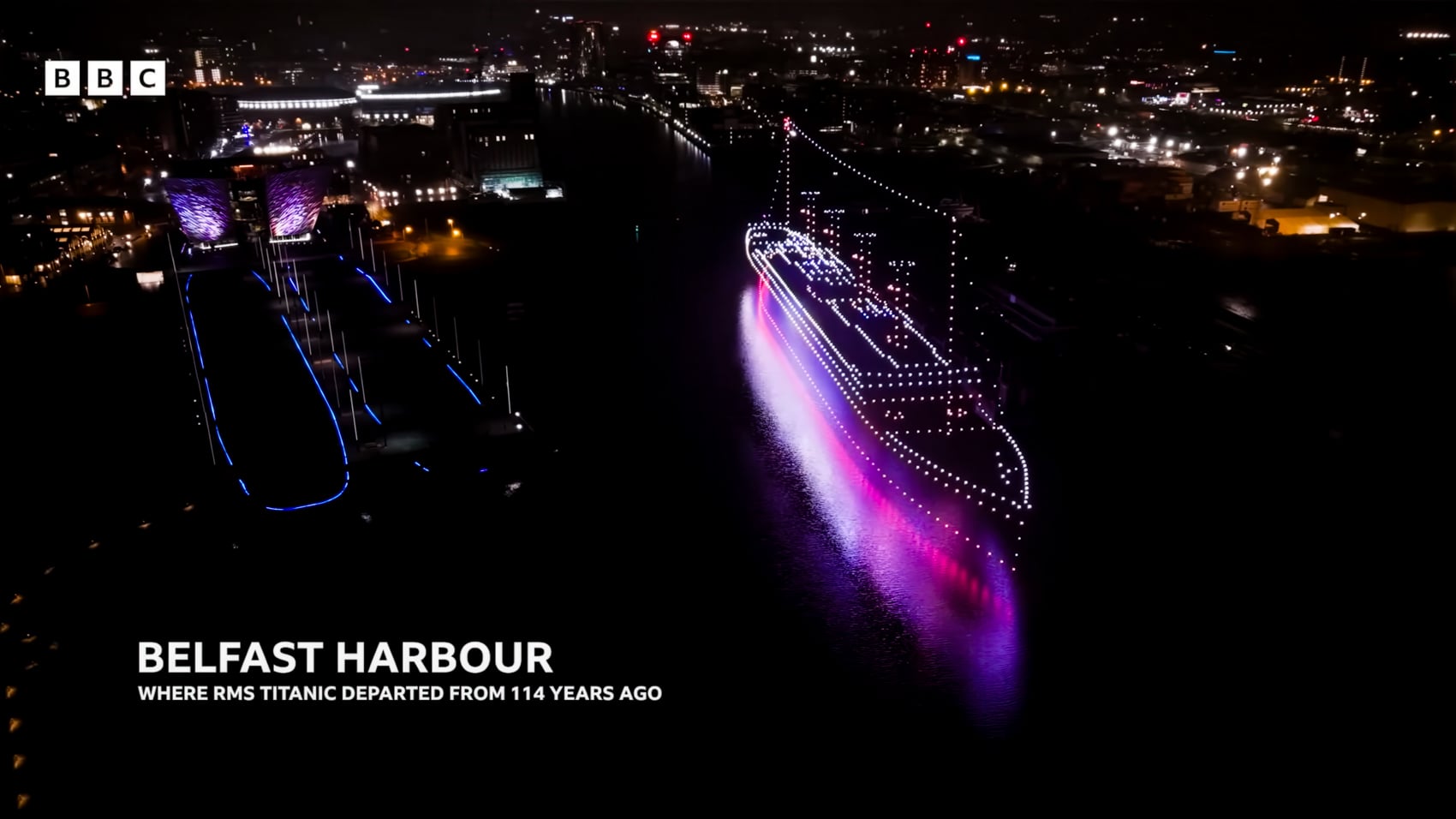 Bbc'S Secret 950-Drone Titanic Stuns Belfast Harbor 2 Bbc'S Secret 950-Drone Titanic Stuns Belfast Harbor