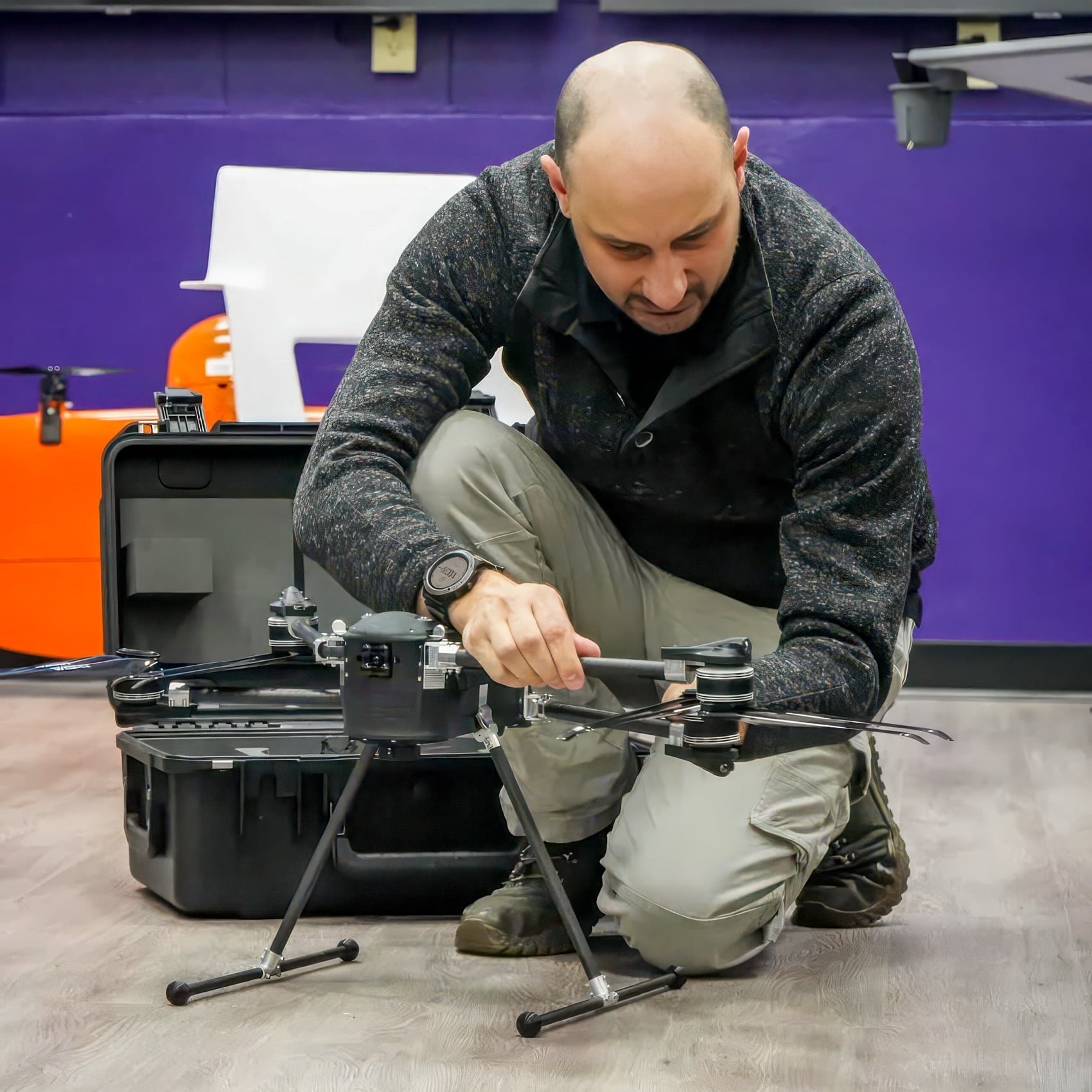 Nsu Trains Fort Polk Soldiers On Drone Operations