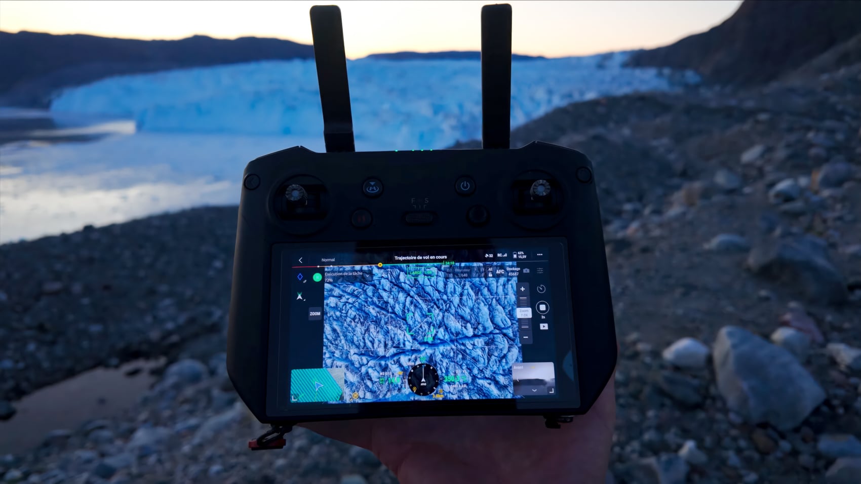 Dji Mavic 3 Enterprise Maps Greenland'S Fastest-Moving Glacier