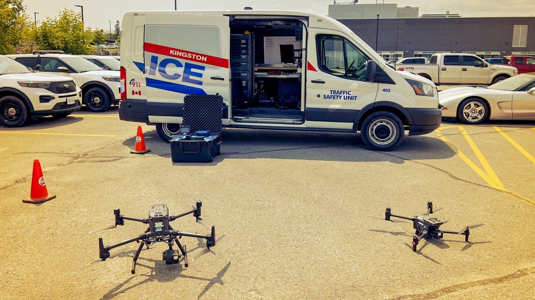Dji Matrice Fleet Helps Kingston Police Rescue Resident