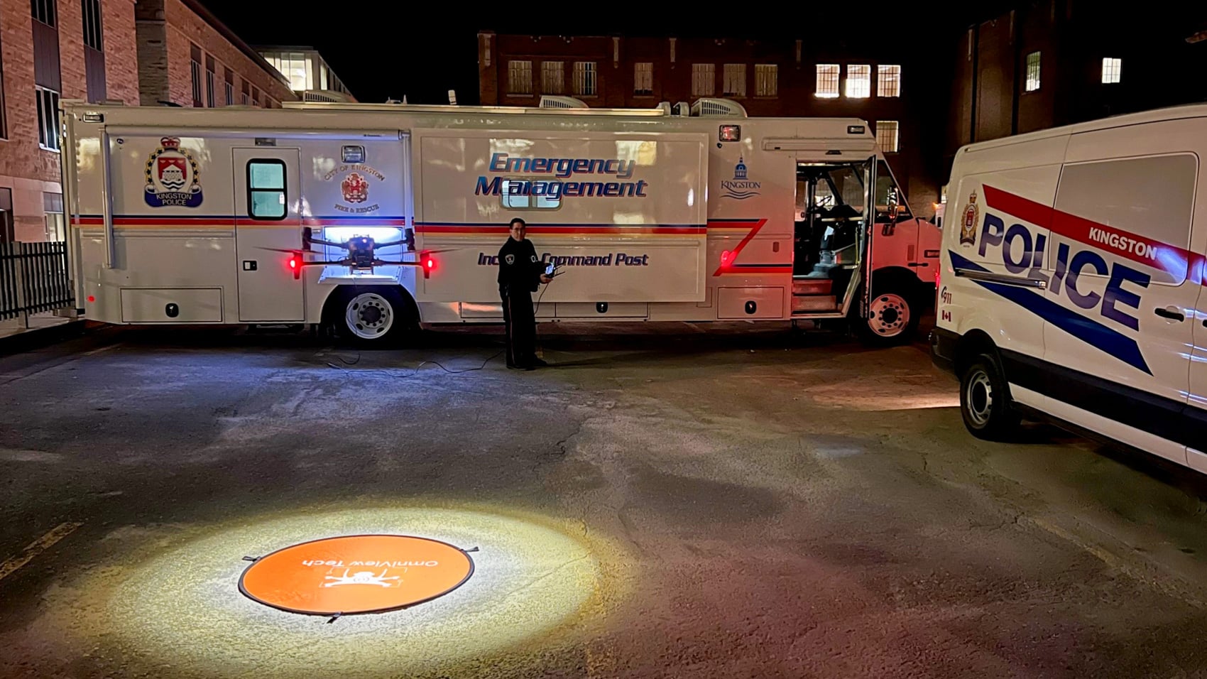 Dji Matrice Fleet Helps Kingston Police Rescue Resident