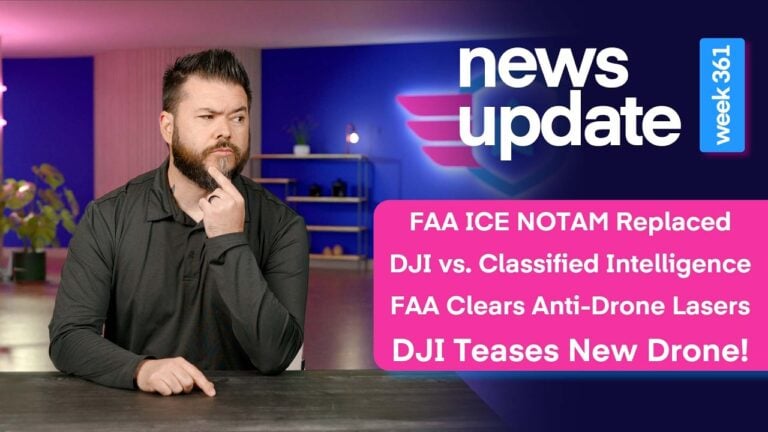 Faa Replaces Controversial Ice Notam, Pentagon Cites Classified Intel Against Dji, And Dji Teases New Lido Drone