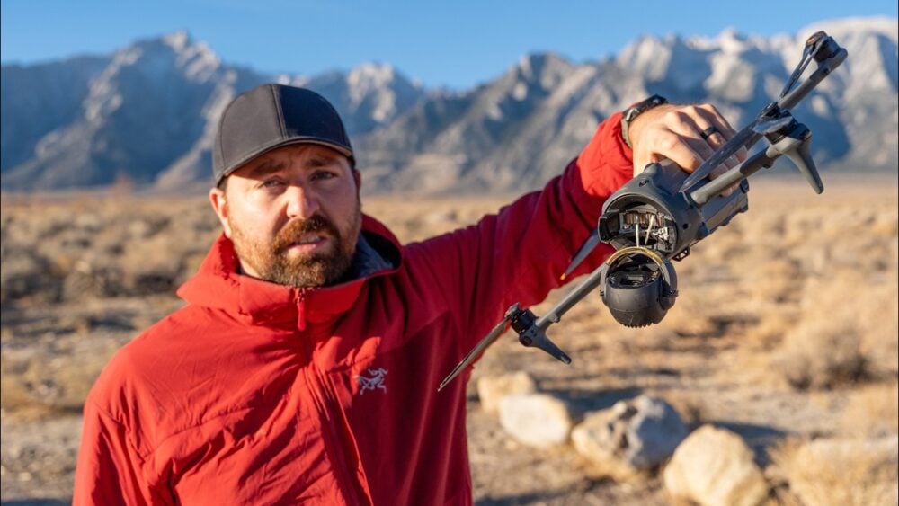 Jeven Dovey Crashes Mavic 4 Pro In Sport Mode On Eastern Sierras ...