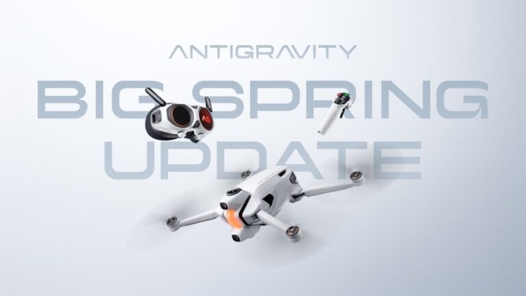 Antigravity A1 Spring Update Delivers Omnidirectional Obstacle Avoidance, Voice Control, And Timelapse