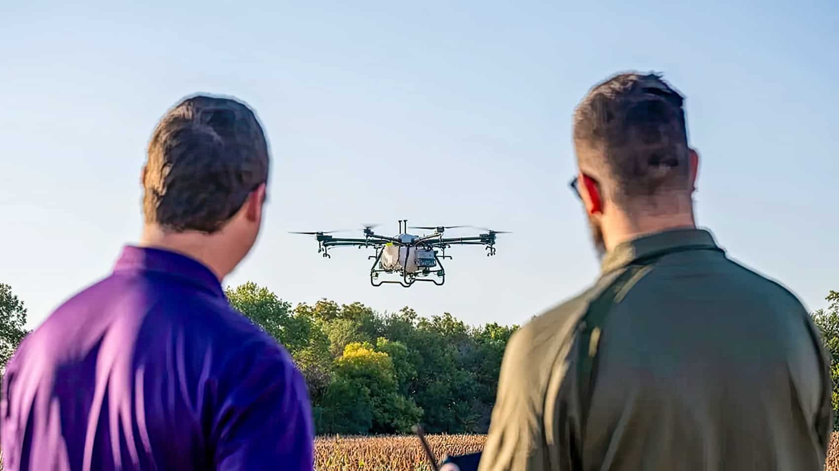 K-State Salina Trains Kansas Farmers To Fly Spray Drones