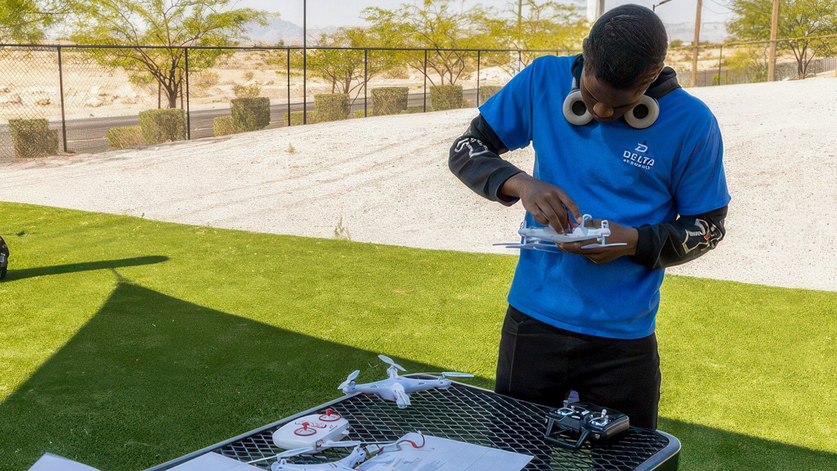 North Las Vegas Teens Train For Drone Pilot Careers