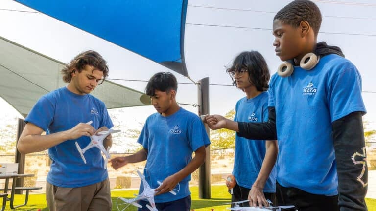 North Las Vegas Teens Train For Drone Pilot Careers