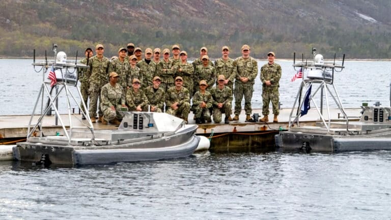 U.s. Navy Tests Garc And Lightfish Drones Off Northern Norway