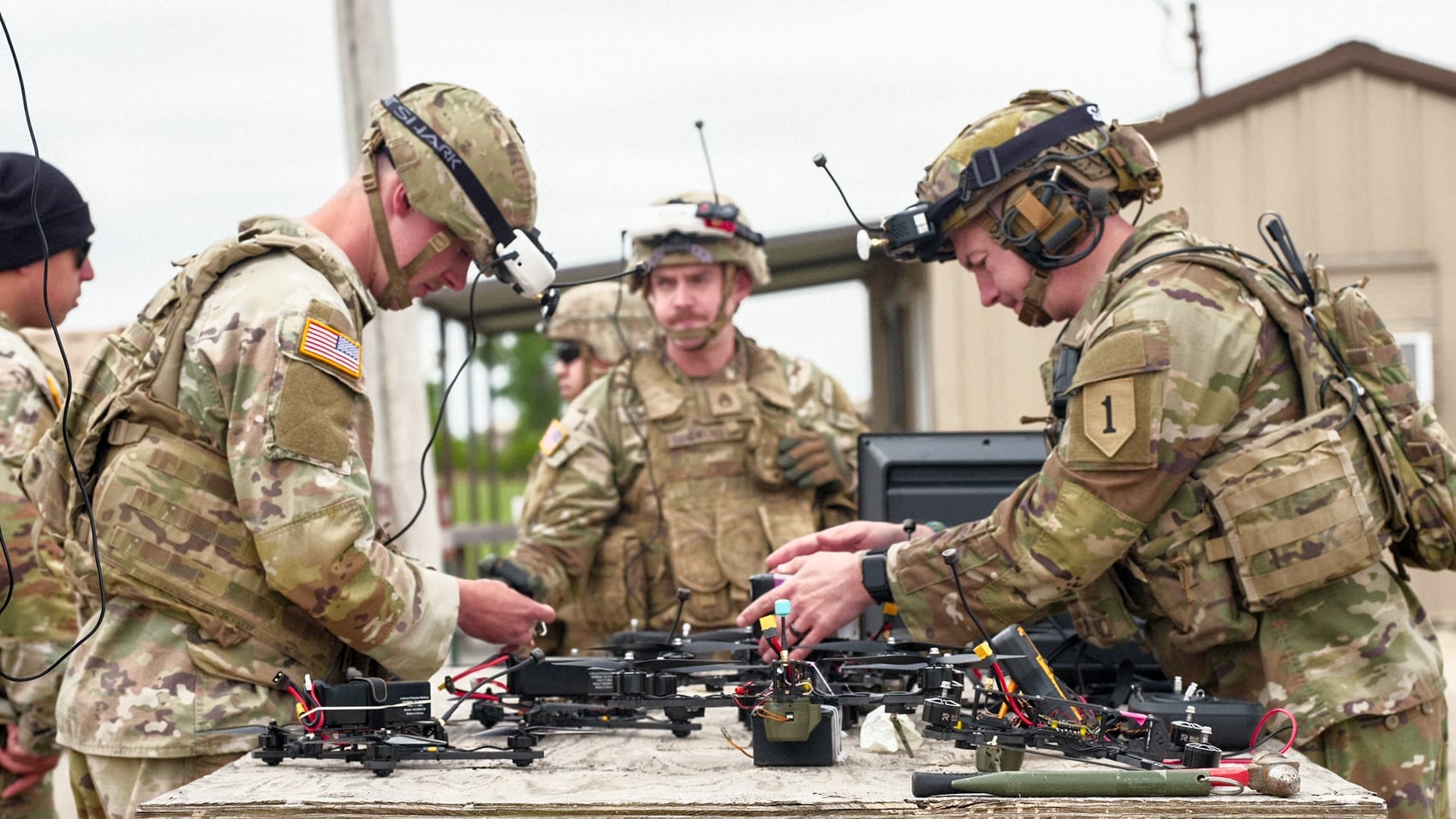 Big Red One Tests Ows Drones For Anti-Armor Missions