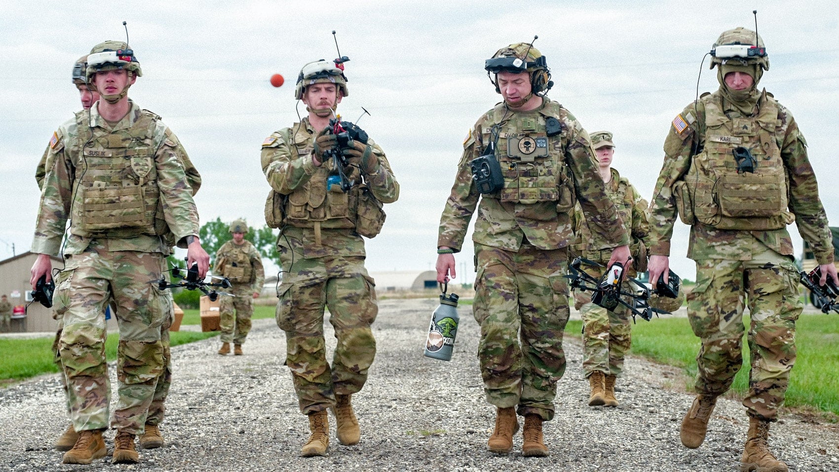 Big Red One Tests Ows Drones For Anti-Armor Missions