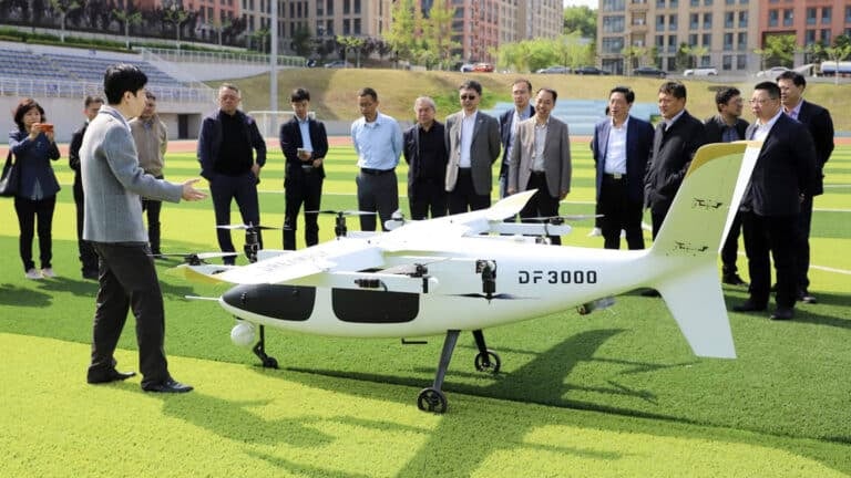 China'S Hydrogen Fuel Cell Could Triple Industrial Drone Flight Time