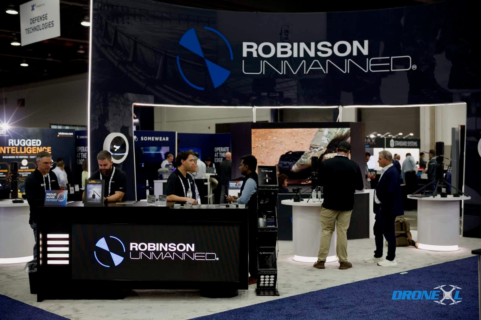 Robinson Unmanned Demos Spirit At Xponential Detroit; Helius Pocket Drone Still A Prototype, Production Pushed To Mid-To-Late Summer 2026